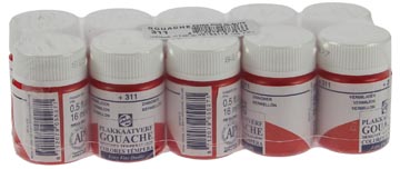 [22-311] Talens Gouache Extra Fine Quality Fles 16 ml Vermiljoen 311