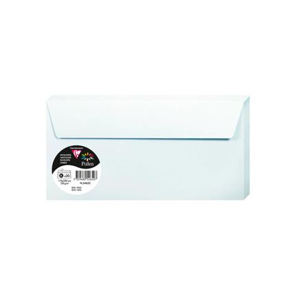 [5465C] OMSLAGEN 20 STUKS (110X220MM, LICHTBLAUW)