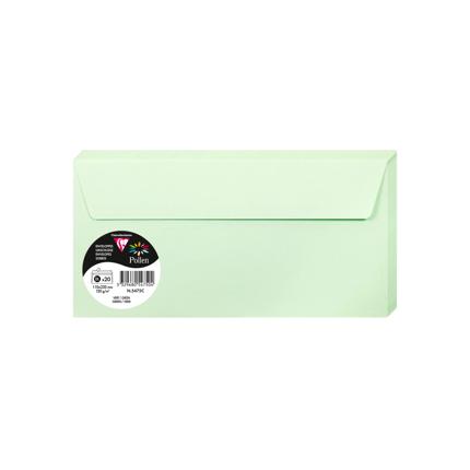 [5475C] OMSLAGEN 20 STUKS (110X220MM, LICHTGROEN)
