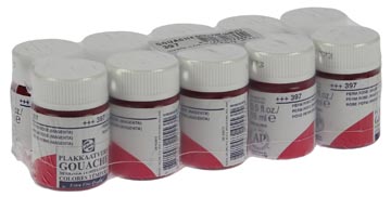 [22-397] Talens Gouache Extra Fine Quality Fles 16 Ml Permanentroze (Magenta) 397