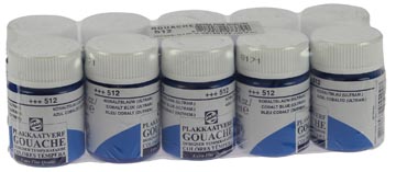 [22-512] Talens Gouache Extra Fine Quality Fles 16 Ml Kobaltblauw (Ultramarijn) 512