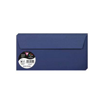 [5645C] OMSLAGEN 20 STUKS (110X220MM, DONKERBLAUW)