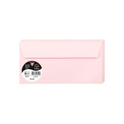 [5655C] OMSLAGEN 20 STUKS (110X220MM, ROZE)