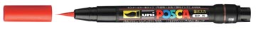 [PCF350R] POSCA BRUSH 1-10mm ROOD
