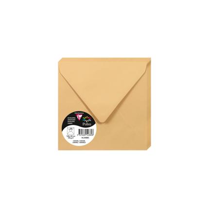 [E5488] OMSLAGEN 20 STUKS (140X140MM, CARAMEL)