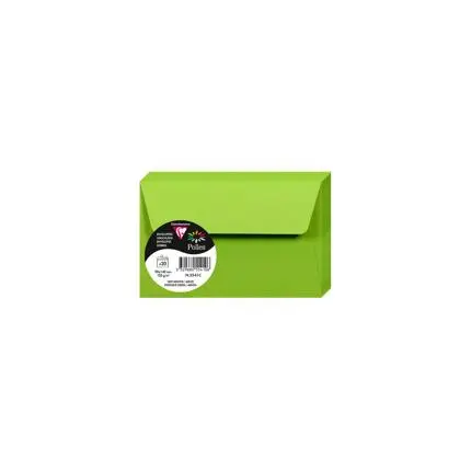 [E*5541] Pollen, 20 Enveloppen 120G, 90X140Mm - Muntgroen