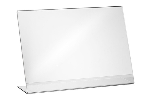 [25200290] PLEXI KAARTHOUDER (A8, HORIZONTAAL)