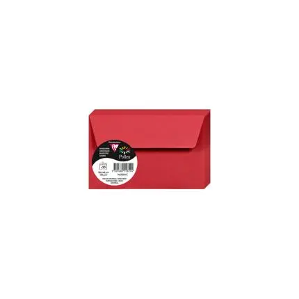 [E*5581] Pollen, 20 Enveloppen 120G, 90X140Mm - Rood