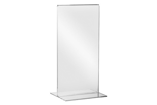 [25300390] PLEXI KAARTHOUDER (1/3 A4, T-STANDAARD)