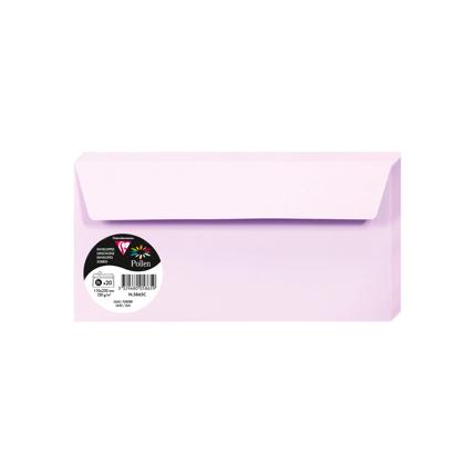 [E5865] OMSLAGEN 20 STUKS (110X220MM, LILA)