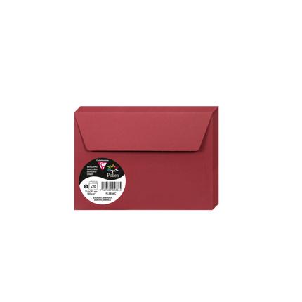 [E5886] OMSLAGEN 20 STUKS (114X162MM, BORDEAUX)