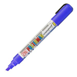 [PMA50B] POSTERMAN  KRIJTSTIFT (FIJN, BLAUW)
