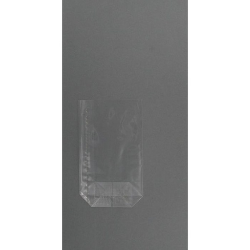 [VPP100175] POLYPROPZAKJE MET KRUISBODEM 100 STUKS (100X175MM)