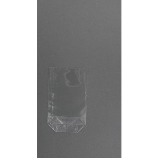 [VPP95160] Polypropzakje Pp Met Kruisbodem 100 Stuks (95X160Mm)