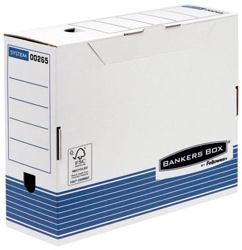[0026501] ARCHIEFDOOS A4 10CM BLAUW