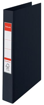 [1445400] Ringband 2-Ringen A4 (Zwart)