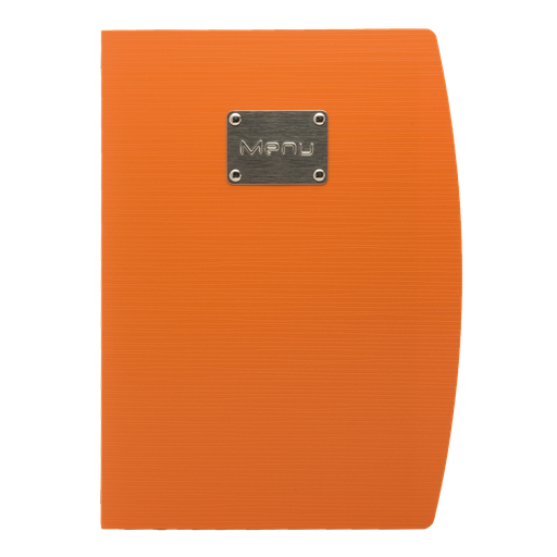 [MC-RCA4-OR] RIO COLLECTION MENU CARD A4 (ORANJE)