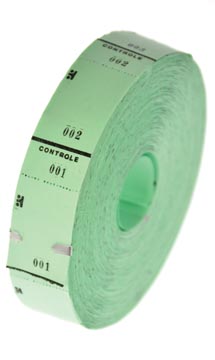 [11000V] Rol 1000 Tickets (Groen)