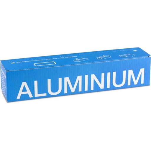 [ALU1145] rol aluminiumfolie (11my, 45cm/150m)
