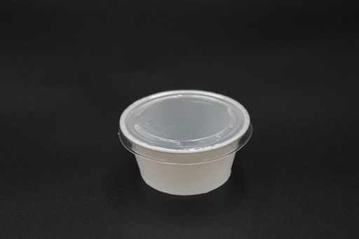 [600013] Sauspotje Rond Ur2 Wit 60Cc 250 Stuks 