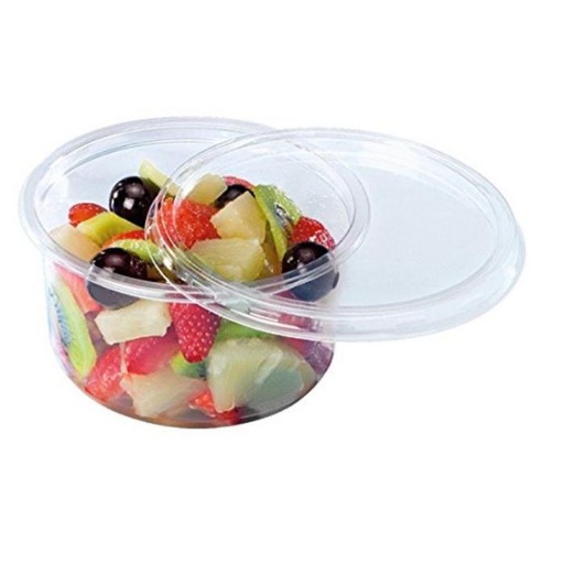 [63010161] rond potje pp tusipack 100 stuks (250ml)