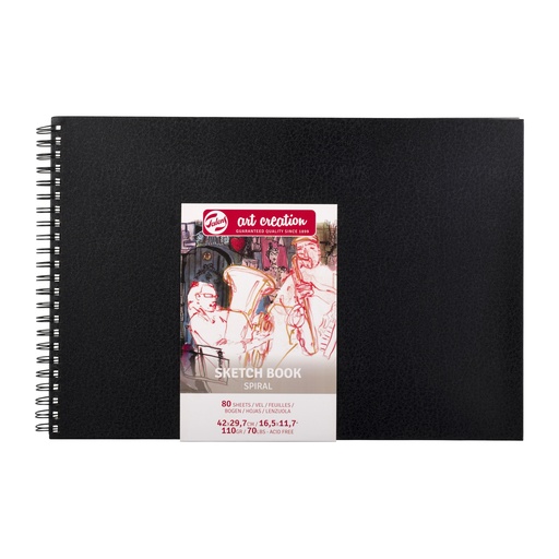 [9313422M] SCHETSBOEK ARTCREATION 110GR 80BLZ (42X30)