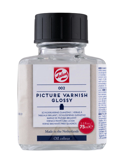 [24285002] Talens Schilderijvernis Glanzend 002 Fles 75 Ml