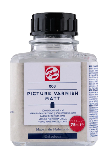 [24285003] Talens Schilderijvernis Mat 003 Fles 75 Ml