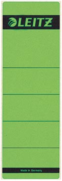 [16420055] Rugetiketten 10 Stuks (Kort-Breed, Groen)