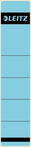 [16430035] Rugetiketten 10 Stuks (Kort-Smal, Blauw)