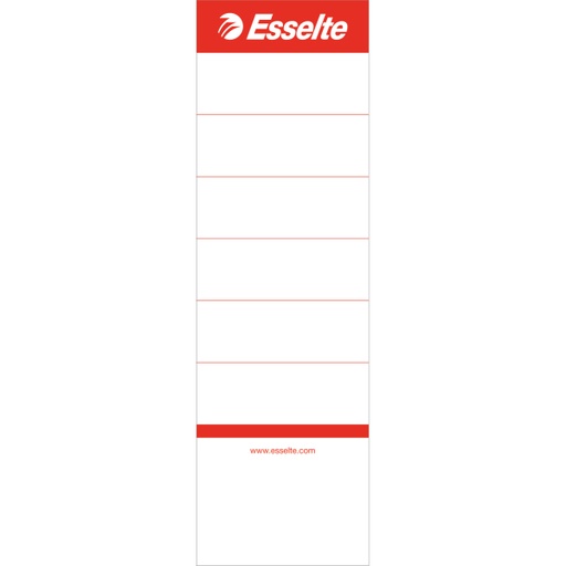 [850001] rugetiketten 10 stuks (zelfklevend-breed, wit)