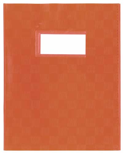 [11102PPO] SCHRIFTOMSLAG PLASTIEK (ORANJE)