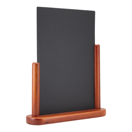 [ELE-M-LA] Tafelkrijtbord Elegant 21x30cm mahonie