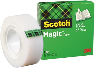 [810-33] Scotch Magic Tape (19Mmx33M, 1Rol)