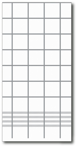 [G801] Point 2 Point Servetten, Handdoek Zwart, 40X40Cm, 1/8, 30St, 100% Recycle