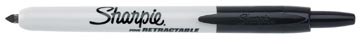 [S0810840] SHARPIE RETRACTABLE (BLACK)