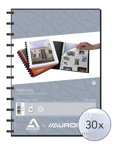 [5232705] SHOWMAP ADOC POCH (30, ZWART + VENSTER)