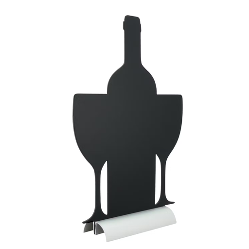 [FBTA-WINE] SILHOUETTE TAFELBORD ALUMINIUM VOET (WIJN)