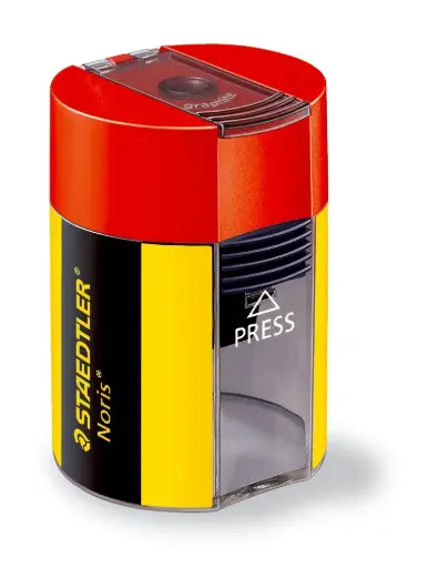 [511004] slijper met potje noris staedtler (1-gaats)