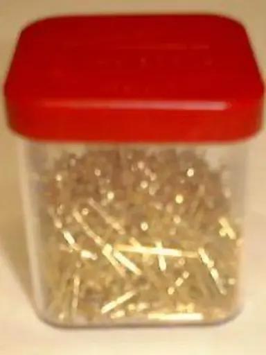 [DH200106] kopspeld 18 mm 50 gr messing