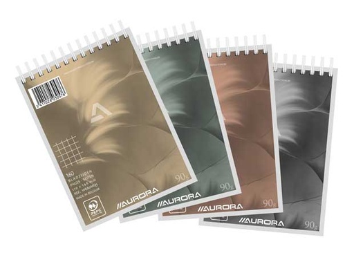 [W680MQ5] Spiraalblok Korte Zijde 80Blz (105X14X8Mm)