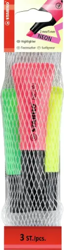 [72/3-1] stabilo neon pack (3)