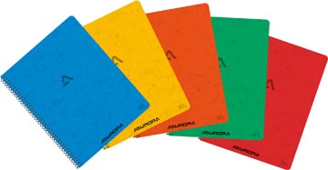 [2160Q] Spiraalschrift Karton, A5, 120Blz, Geruit