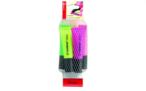 [72/5-2] stabilo neon pack (5)