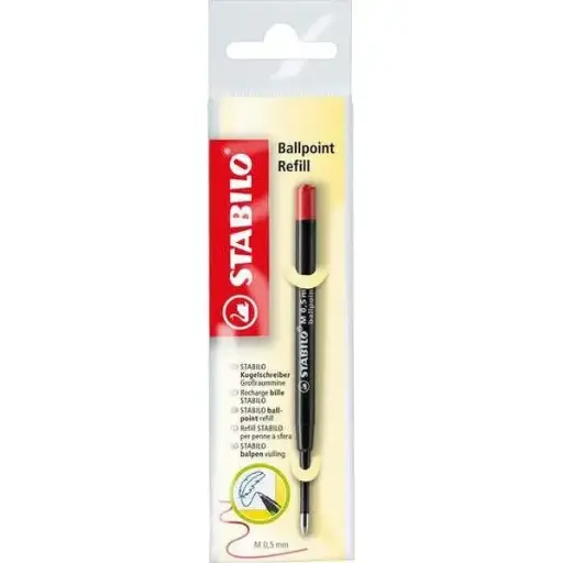 [2/040-02] stabilo smartball refill (red)