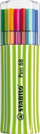 [6815-01] stabilo premium fiber pen 68-15 pennen