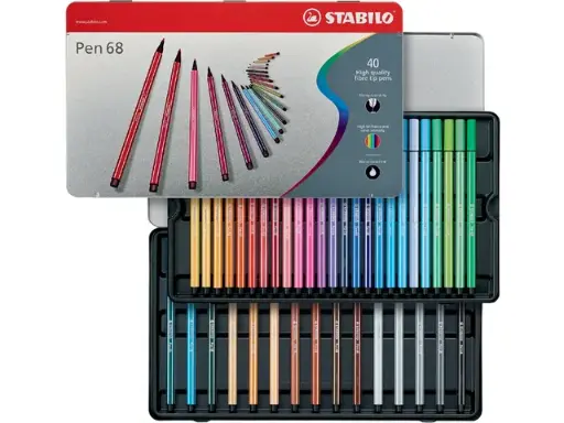 [6840-6] stiften stabilo-pen (40)