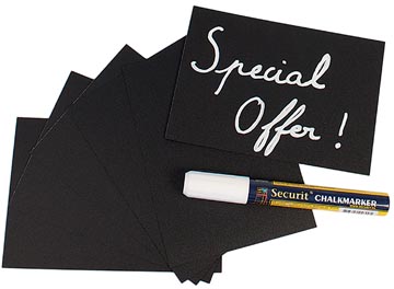 [TAG-A6-WT] Tags + Krijtmarker 20X (A6)