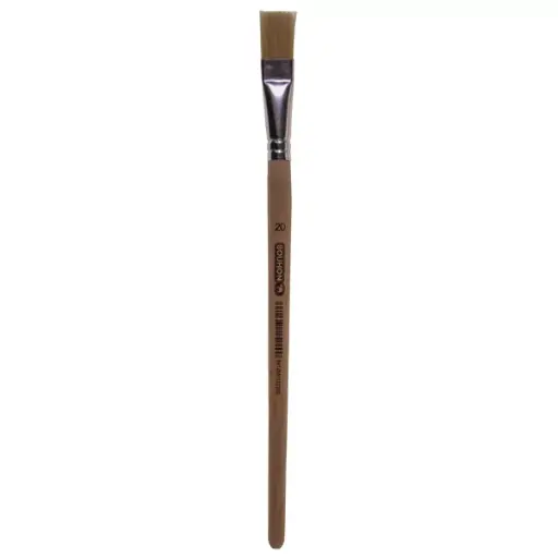 [KORT20] Plat penseel met korte steel nr 20