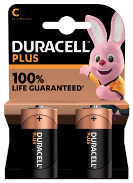 [MN1400] Bl.2 Batt.Lr14 C Duracell Alkaline